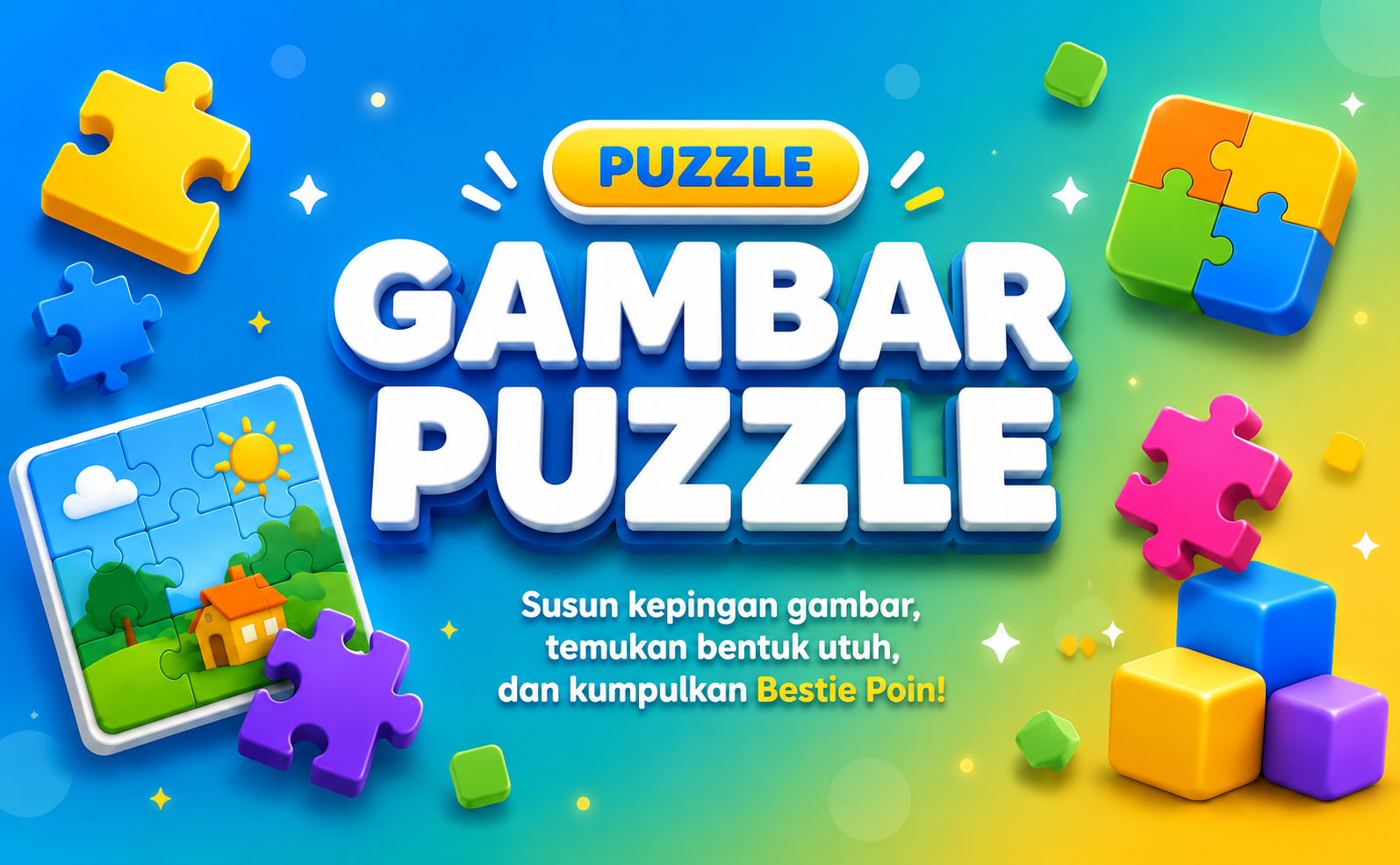 Banner Gambar Puzzle